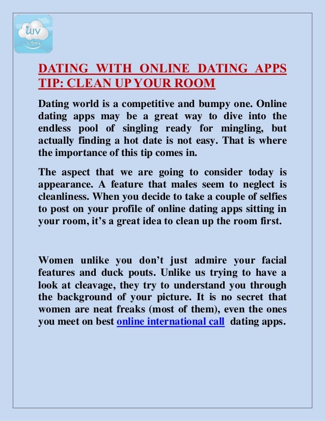 Online dating is appearance based